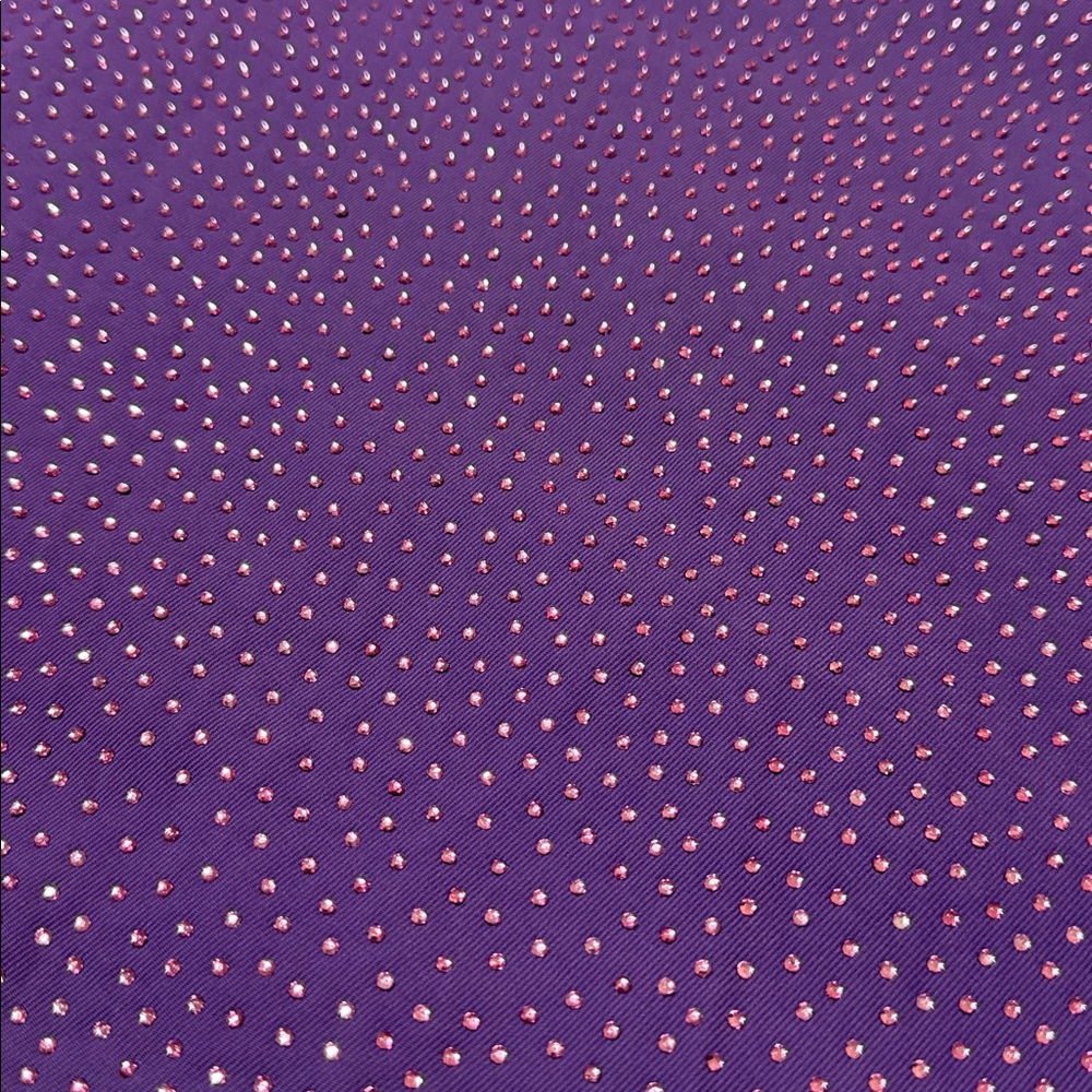 Festive Rhinestone Mardi Gras Top - Picture 3 of 5